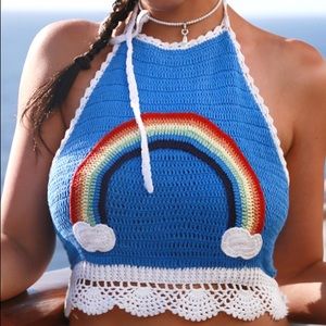 Rainbow top